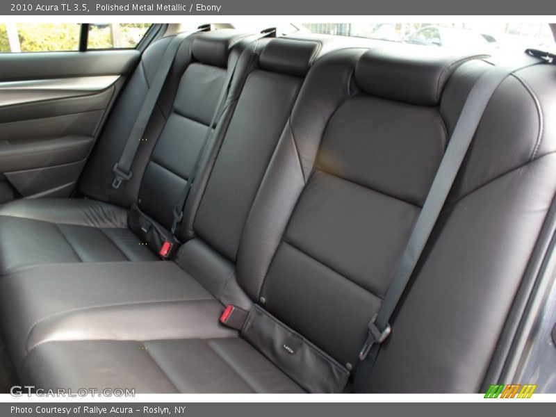 Polished Metal Metallic / Ebony 2010 Acura TL 3.5