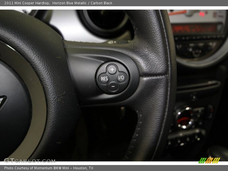 Horizon Blue Metallic / Carbon Black 2011 Mini Cooper Hardtop