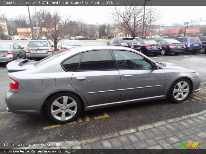Quartz Silver Metallic / Off Black 2008 Subaru Legacy 2.5 GT Limited Sedan
