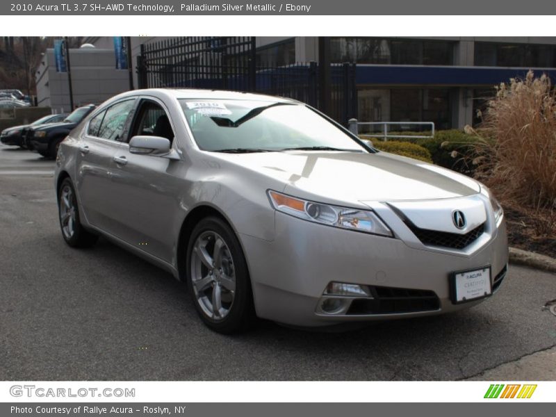 Palladium Silver Metallic / Ebony 2010 Acura TL 3.7 SH-AWD Technology