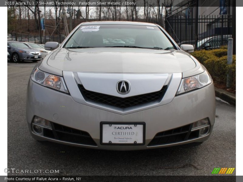 Palladium Silver Metallic / Ebony 2010 Acura TL 3.7 SH-AWD Technology