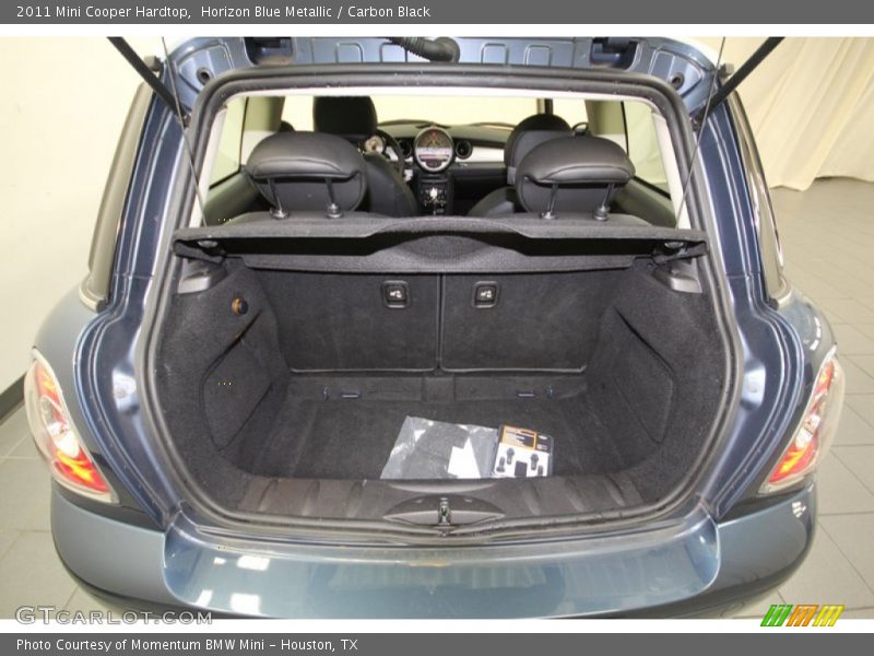 Horizon Blue Metallic / Carbon Black 2011 Mini Cooper Hardtop