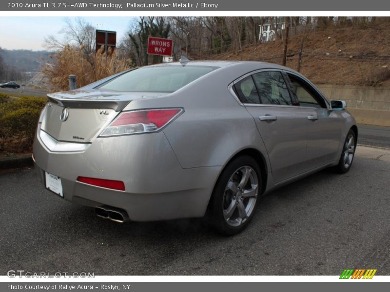 Palladium Silver Metallic / Ebony 2010 Acura TL 3.7 SH-AWD Technology