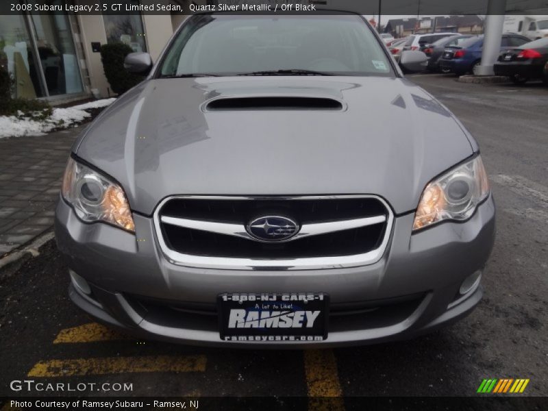 Quartz Silver Metallic / Off Black 2008 Subaru Legacy 2.5 GT Limited Sedan