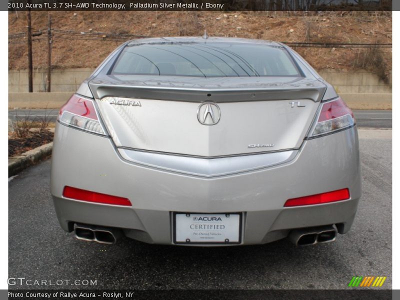 Palladium Silver Metallic / Ebony 2010 Acura TL 3.7 SH-AWD Technology