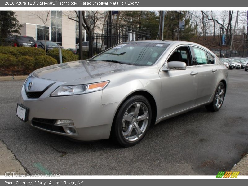 Palladium Silver Metallic / Ebony 2010 Acura TL 3.7 SH-AWD Technology
