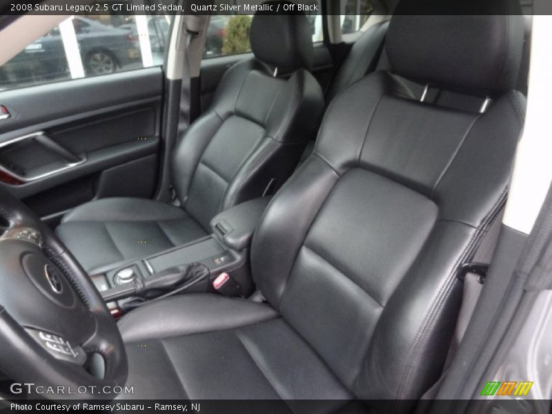 Quartz Silver Metallic / Off Black 2008 Subaru Legacy 2.5 GT Limited Sedan