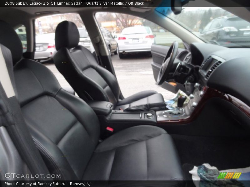Quartz Silver Metallic / Off Black 2008 Subaru Legacy 2.5 GT Limited Sedan