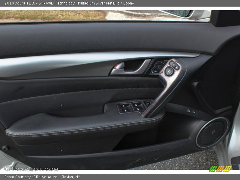 Palladium Silver Metallic / Ebony 2010 Acura TL 3.7 SH-AWD Technology