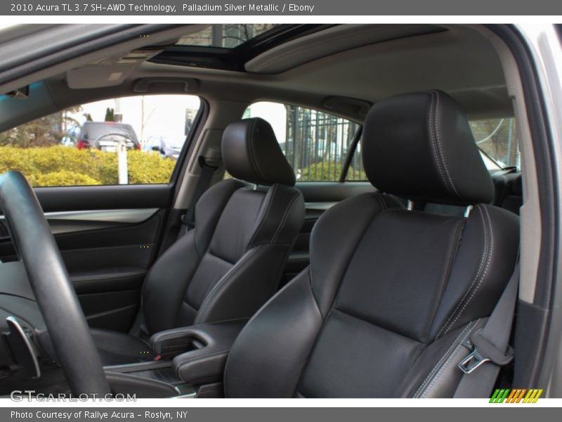 Palladium Silver Metallic / Ebony 2010 Acura TL 3.7 SH-AWD Technology