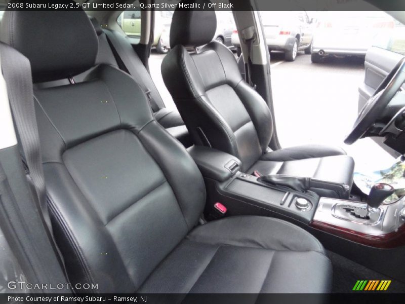 Quartz Silver Metallic / Off Black 2008 Subaru Legacy 2.5 GT Limited Sedan
