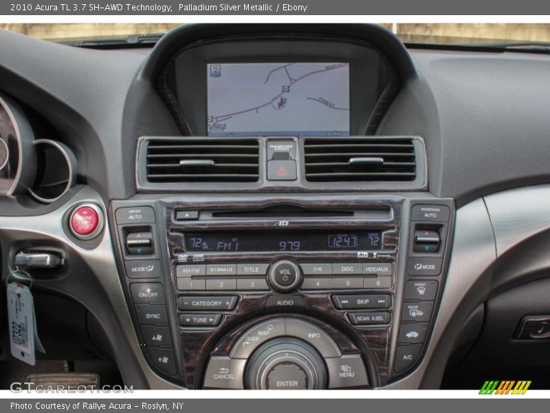 Palladium Silver Metallic / Ebony 2010 Acura TL 3.7 SH-AWD Technology