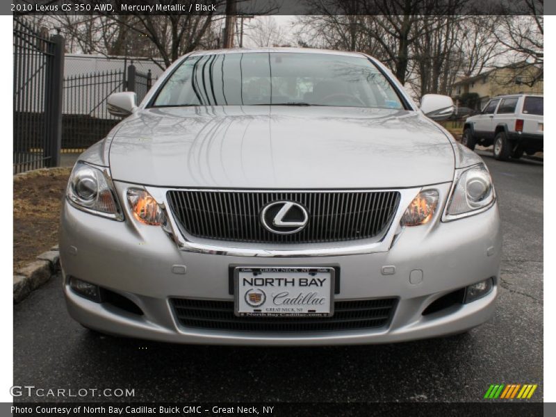 Mercury Metallic / Black 2010 Lexus GS 350 AWD