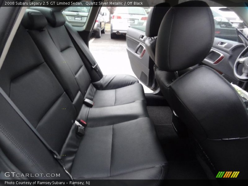 Quartz Silver Metallic / Off Black 2008 Subaru Legacy 2.5 GT Limited Sedan
