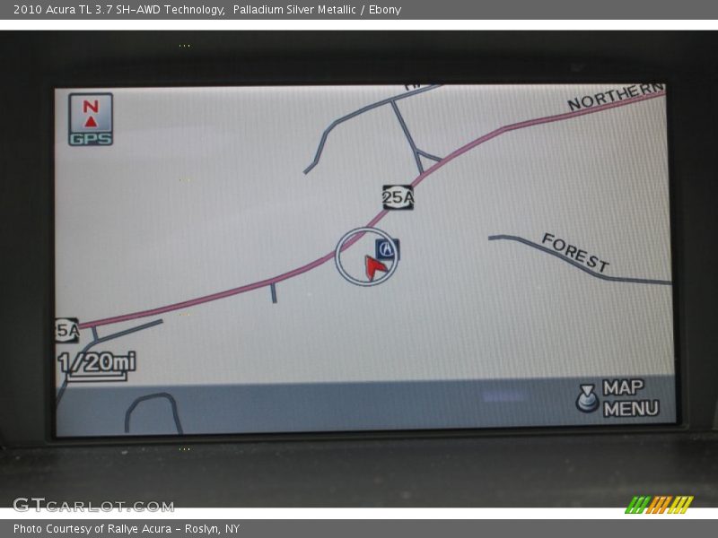 Palladium Silver Metallic / Ebony 2010 Acura TL 3.7 SH-AWD Technology