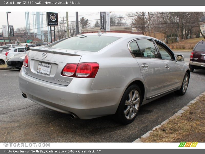 Mercury Metallic / Black 2010 Lexus GS 350 AWD