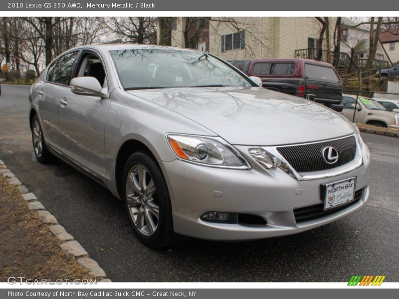 Mercury Metallic / Black 2010 Lexus GS 350 AWD