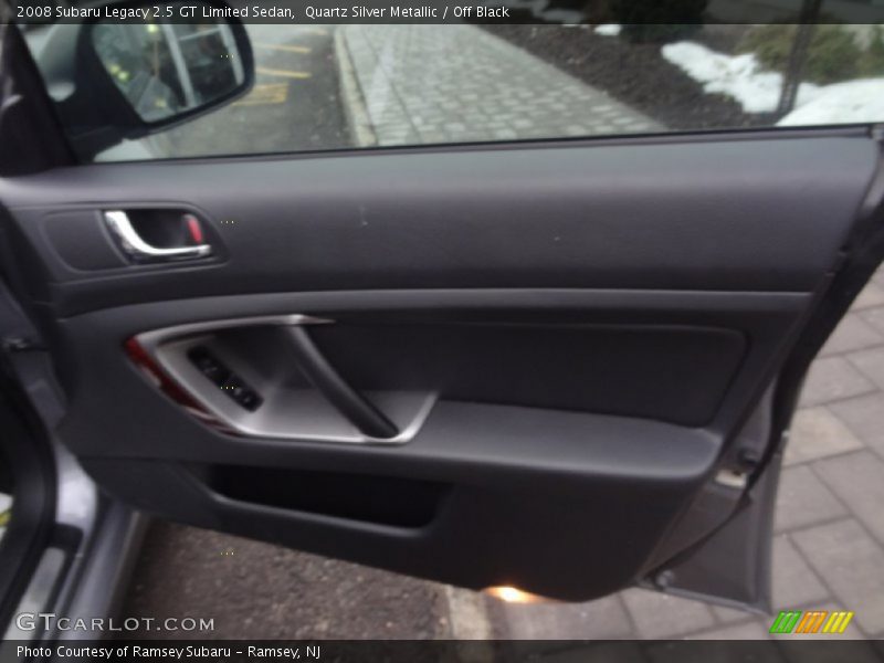 Quartz Silver Metallic / Off Black 2008 Subaru Legacy 2.5 GT Limited Sedan