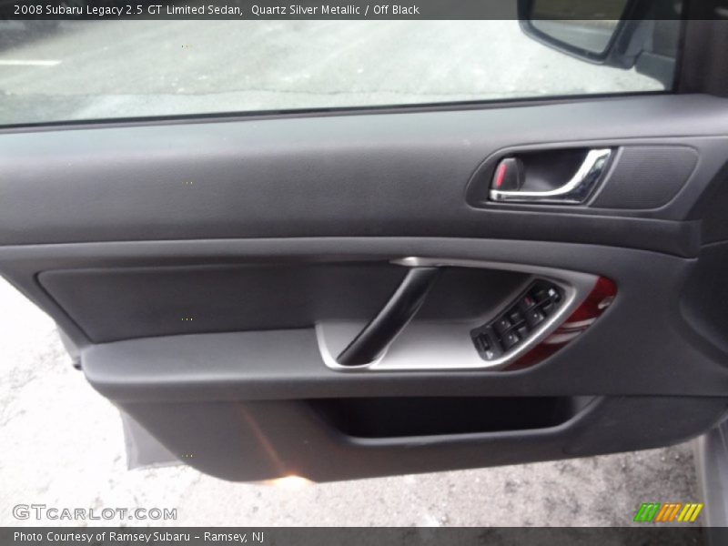 Quartz Silver Metallic / Off Black 2008 Subaru Legacy 2.5 GT Limited Sedan