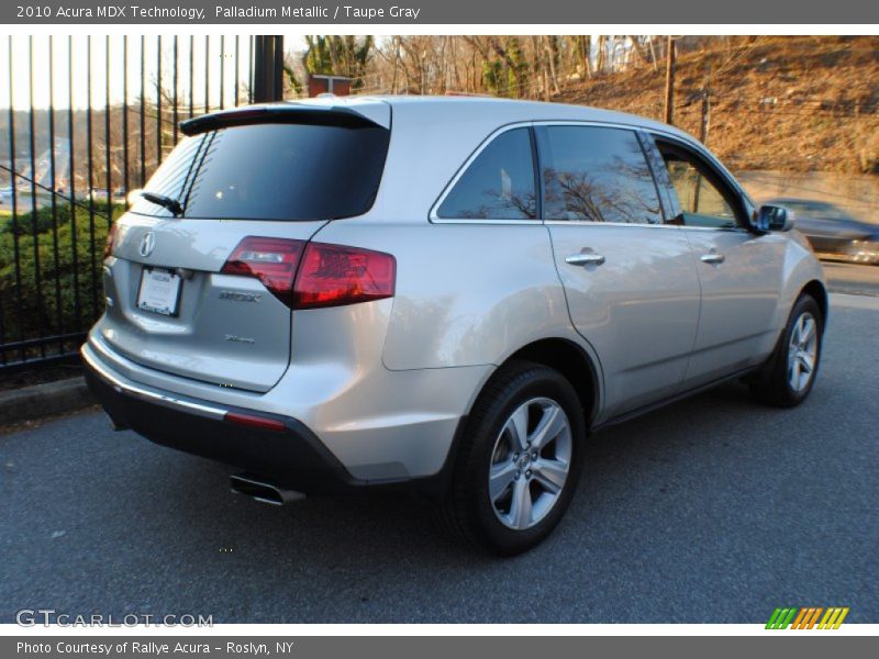 Palladium Metallic / Taupe Gray 2010 Acura MDX Technology