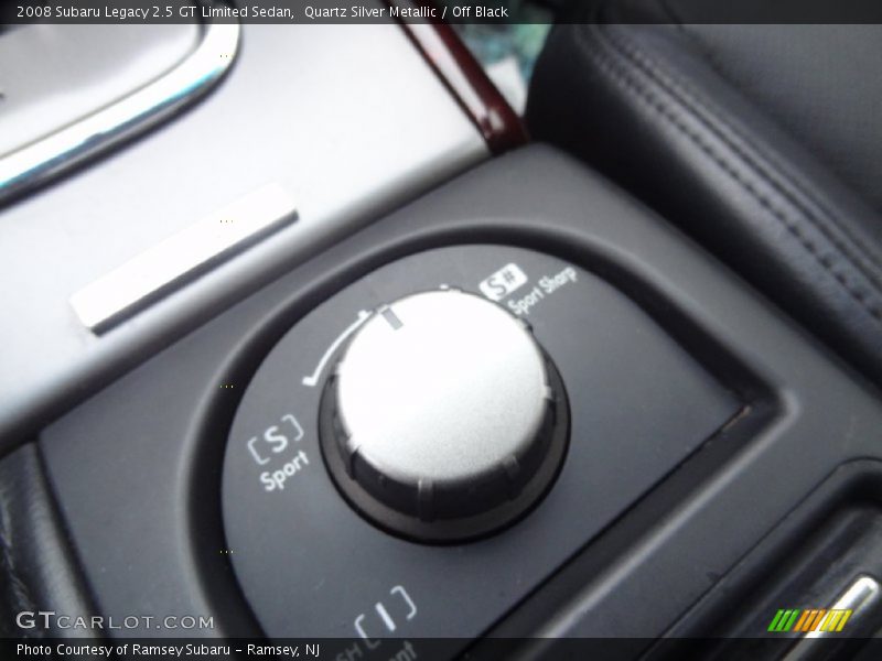 Quartz Silver Metallic / Off Black 2008 Subaru Legacy 2.5 GT Limited Sedan