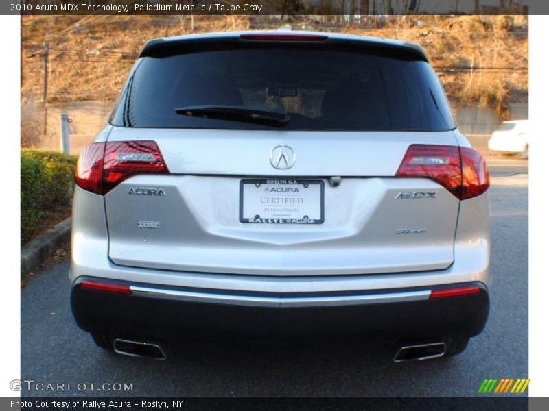 Palladium Metallic / Taupe Gray 2010 Acura MDX Technology