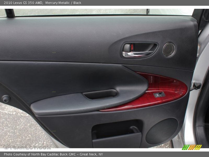 Mercury Metallic / Black 2010 Lexus GS 350 AWD