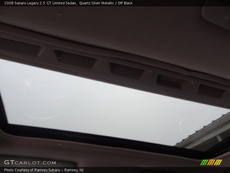 Quartz Silver Metallic / Off Black 2008 Subaru Legacy 2.5 GT Limited Sedan