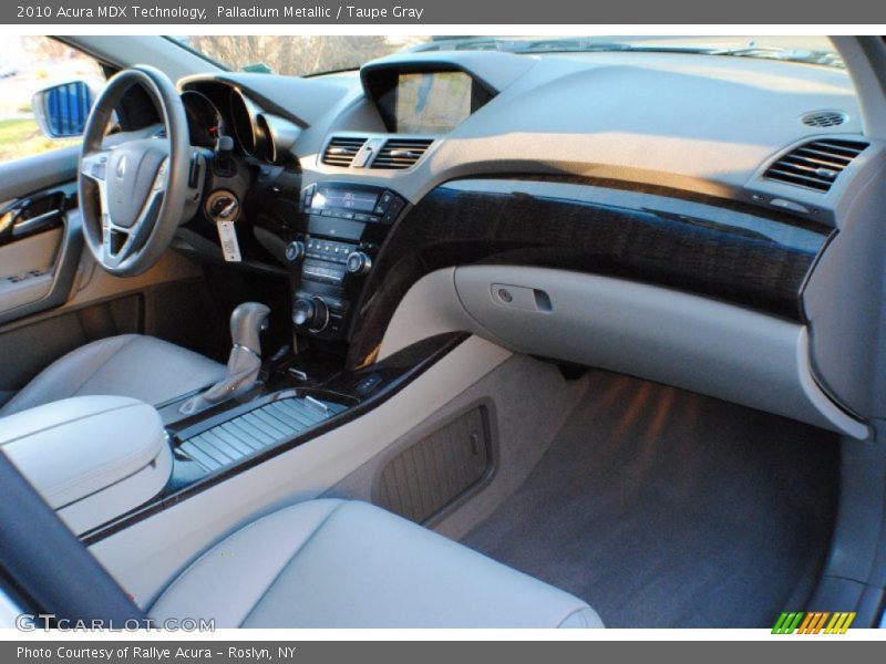 Palladium Metallic / Taupe Gray 2010 Acura MDX Technology