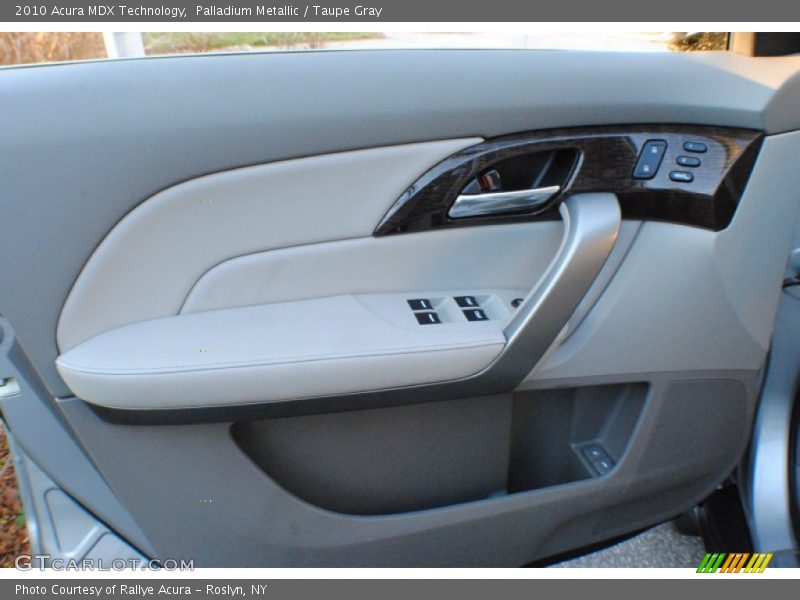 Palladium Metallic / Taupe Gray 2010 Acura MDX Technology