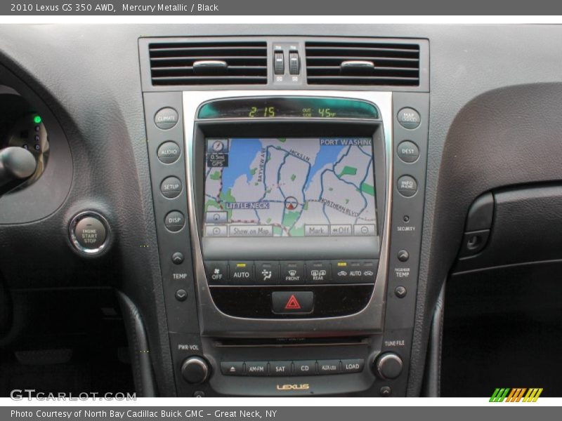 Mercury Metallic / Black 2010 Lexus GS 350 AWD