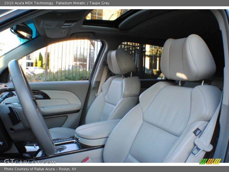 Palladium Metallic / Taupe Gray 2010 Acura MDX Technology