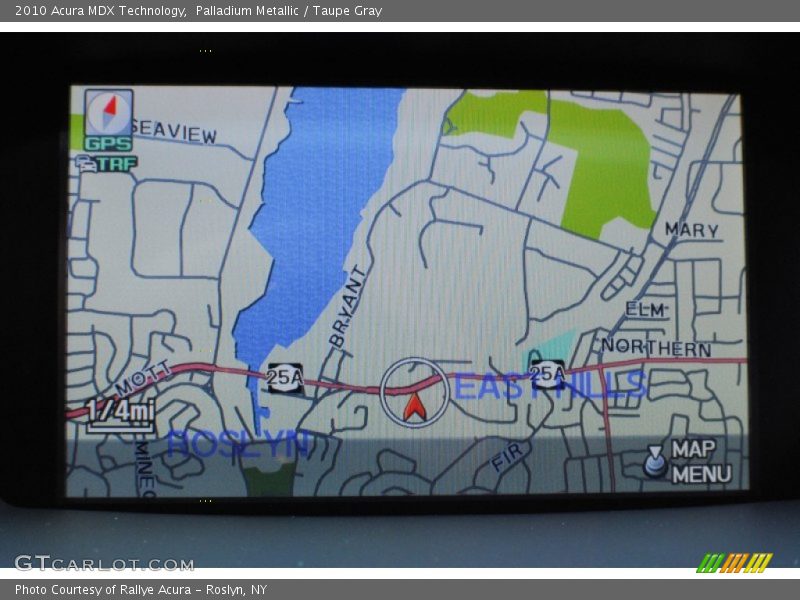 Palladium Metallic / Taupe Gray 2010 Acura MDX Technology