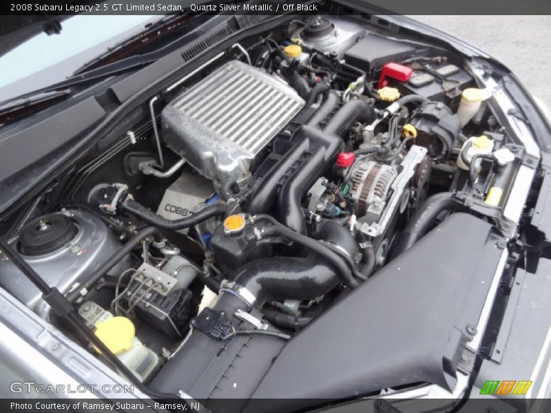 Quartz Silver Metallic / Off Black 2008 Subaru Legacy 2.5 GT Limited Sedan