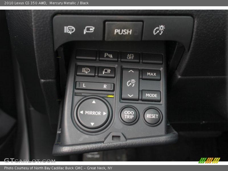 Mercury Metallic / Black 2010 Lexus GS 350 AWD