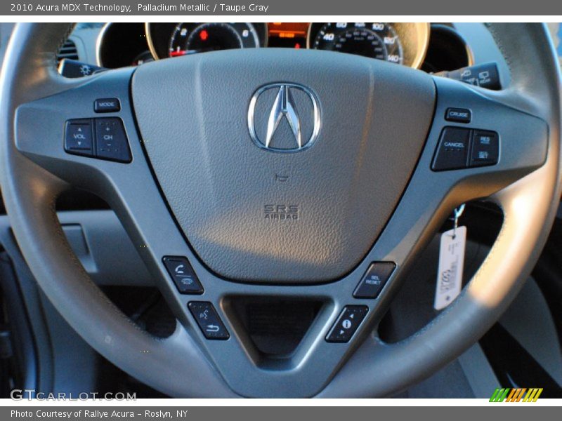 Palladium Metallic / Taupe Gray 2010 Acura MDX Technology