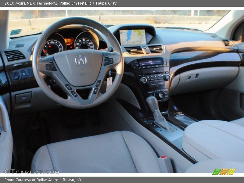 Palladium Metallic / Taupe Gray 2010 Acura MDX Technology