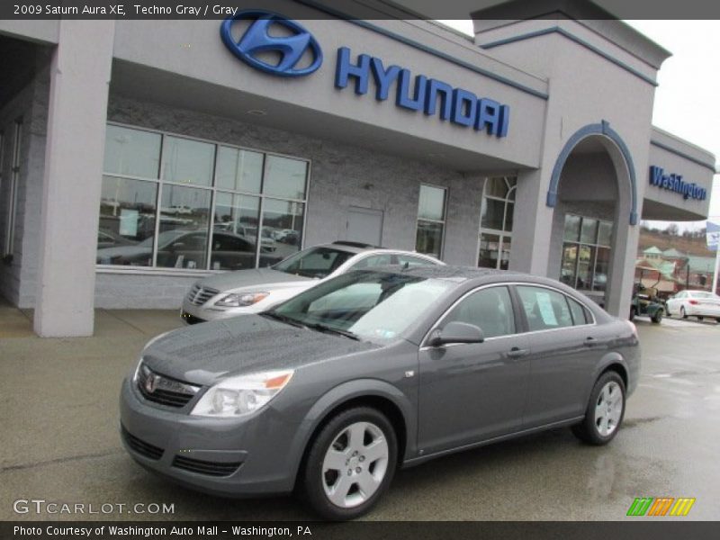 Techno Gray / Gray 2009 Saturn Aura XE