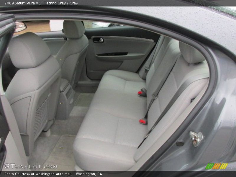 Rear Seat of 2009 Aura XE