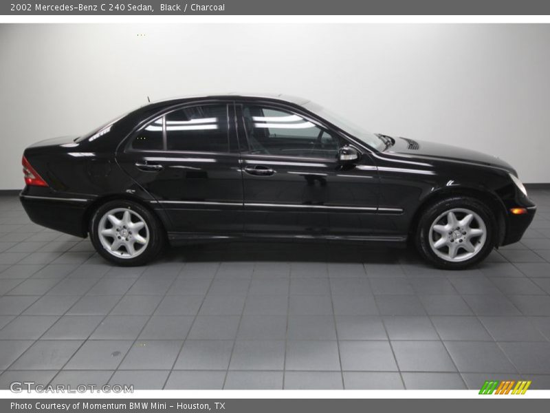 Black / Charcoal 2002 Mercedes-Benz C 240 Sedan