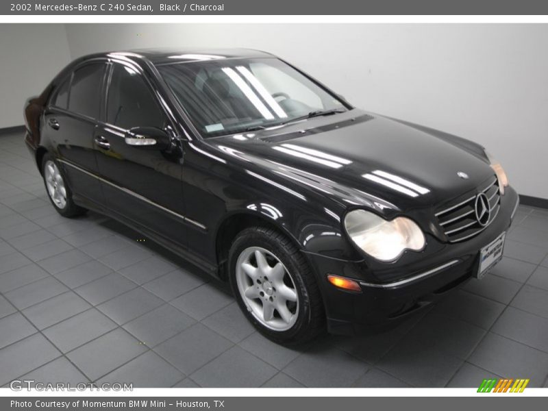 Black / Charcoal 2002 Mercedes-Benz C 240 Sedan