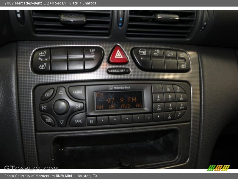 Black / Charcoal 2002 Mercedes-Benz C 240 Sedan