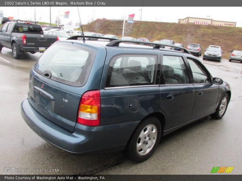 Medium Blue / Gray 2002 Saturn L Series LW300 Wagon