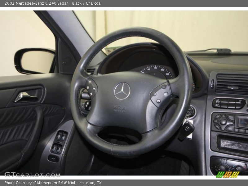 Black / Charcoal 2002 Mercedes-Benz C 240 Sedan