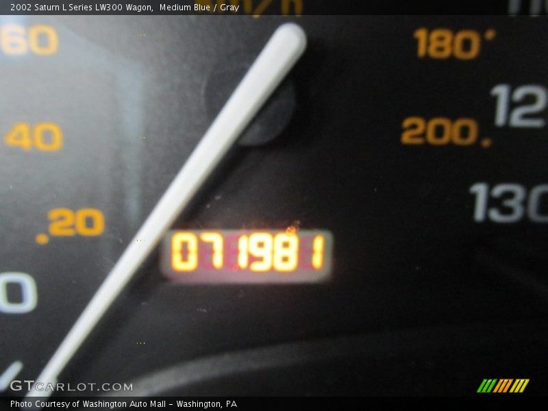 Medium Blue / Gray 2002 Saturn L Series LW300 Wagon