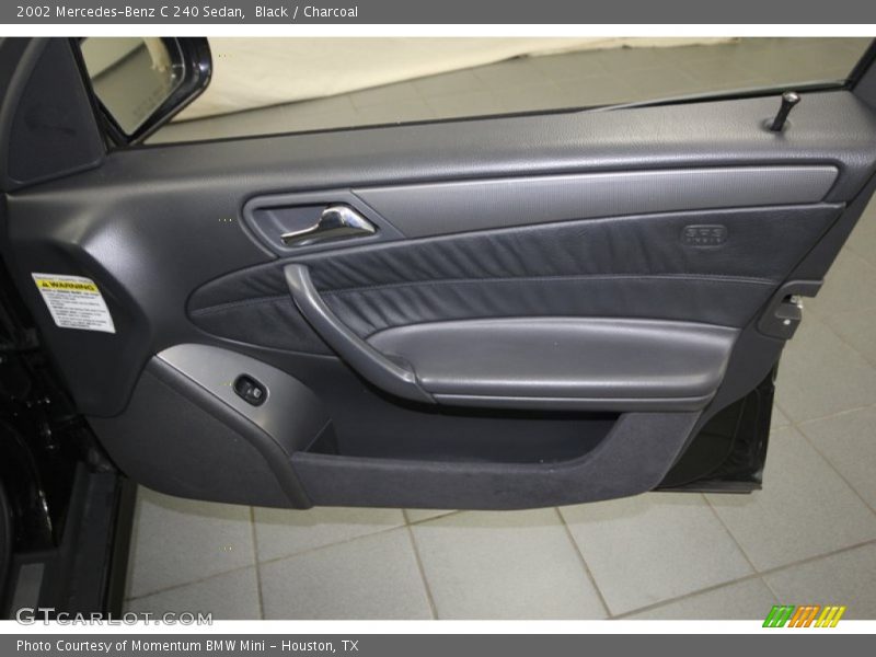 Black / Charcoal 2002 Mercedes-Benz C 240 Sedan