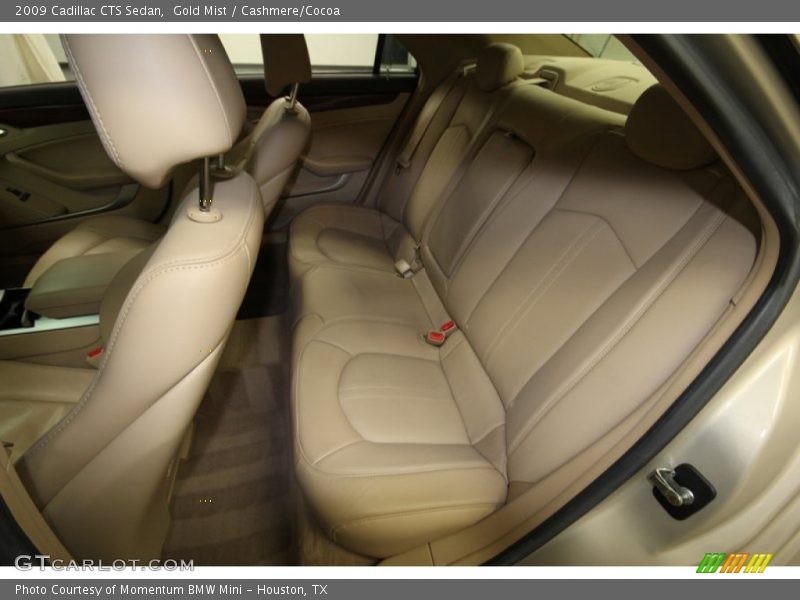 Gold Mist / Cashmere/Cocoa 2009 Cadillac CTS Sedan