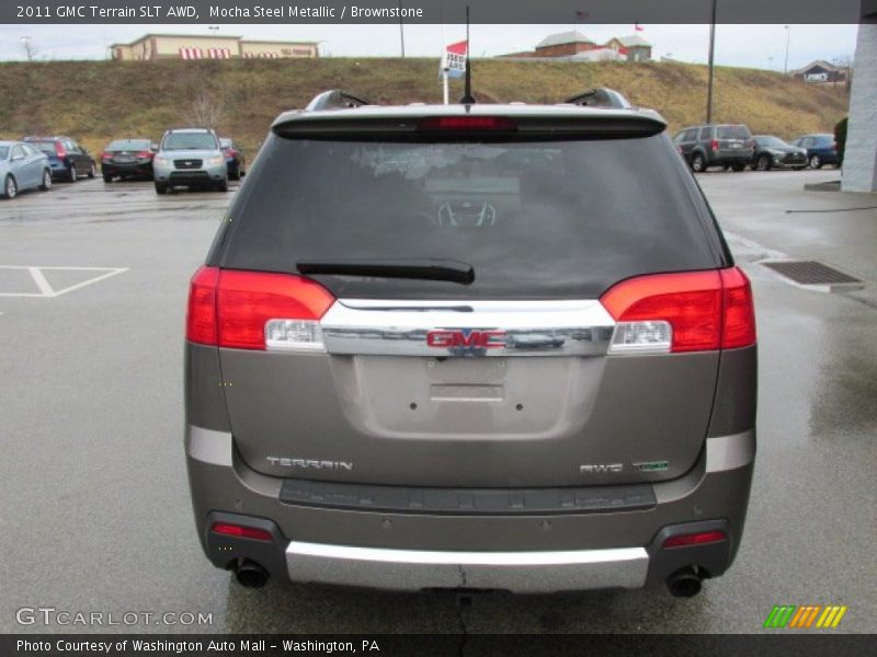 Mocha Steel Metallic / Brownstone 2011 GMC Terrain SLT AWD