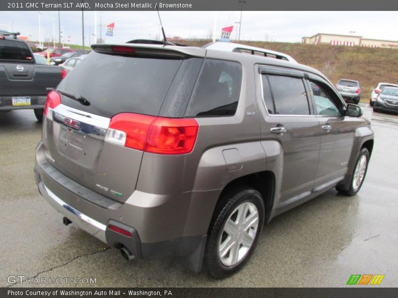 Mocha Steel Metallic / Brownstone 2011 GMC Terrain SLT AWD