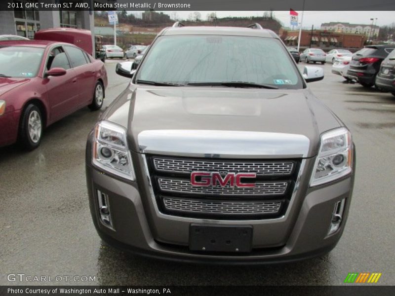 Mocha Steel Metallic / Brownstone 2011 GMC Terrain SLT AWD